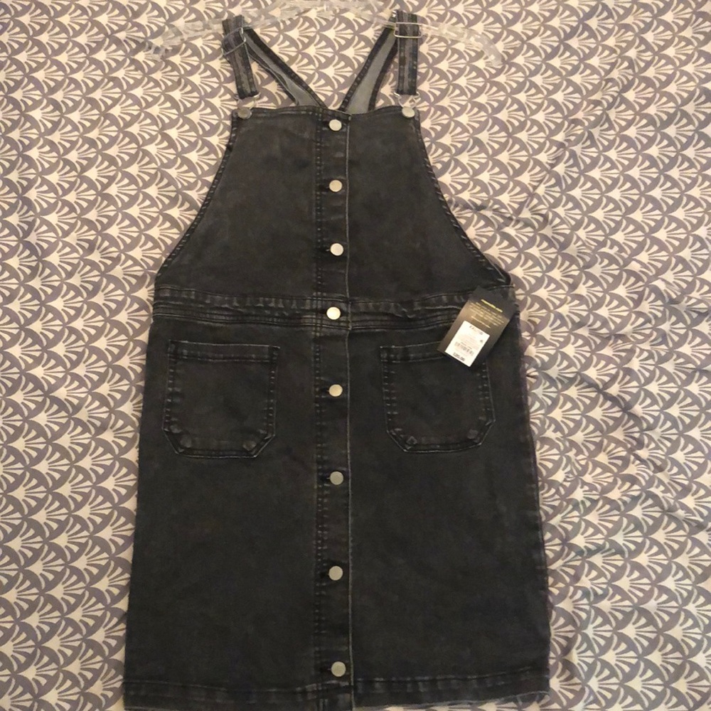 Girl’s Black Denim Jumper Dress - Size XXL (18) - Target Art Class - NWT